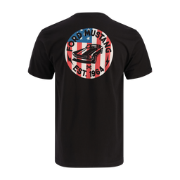 Ford Mustang Men's Vintage Est 1964 Flag Made in the USA Pocket T-Shirt