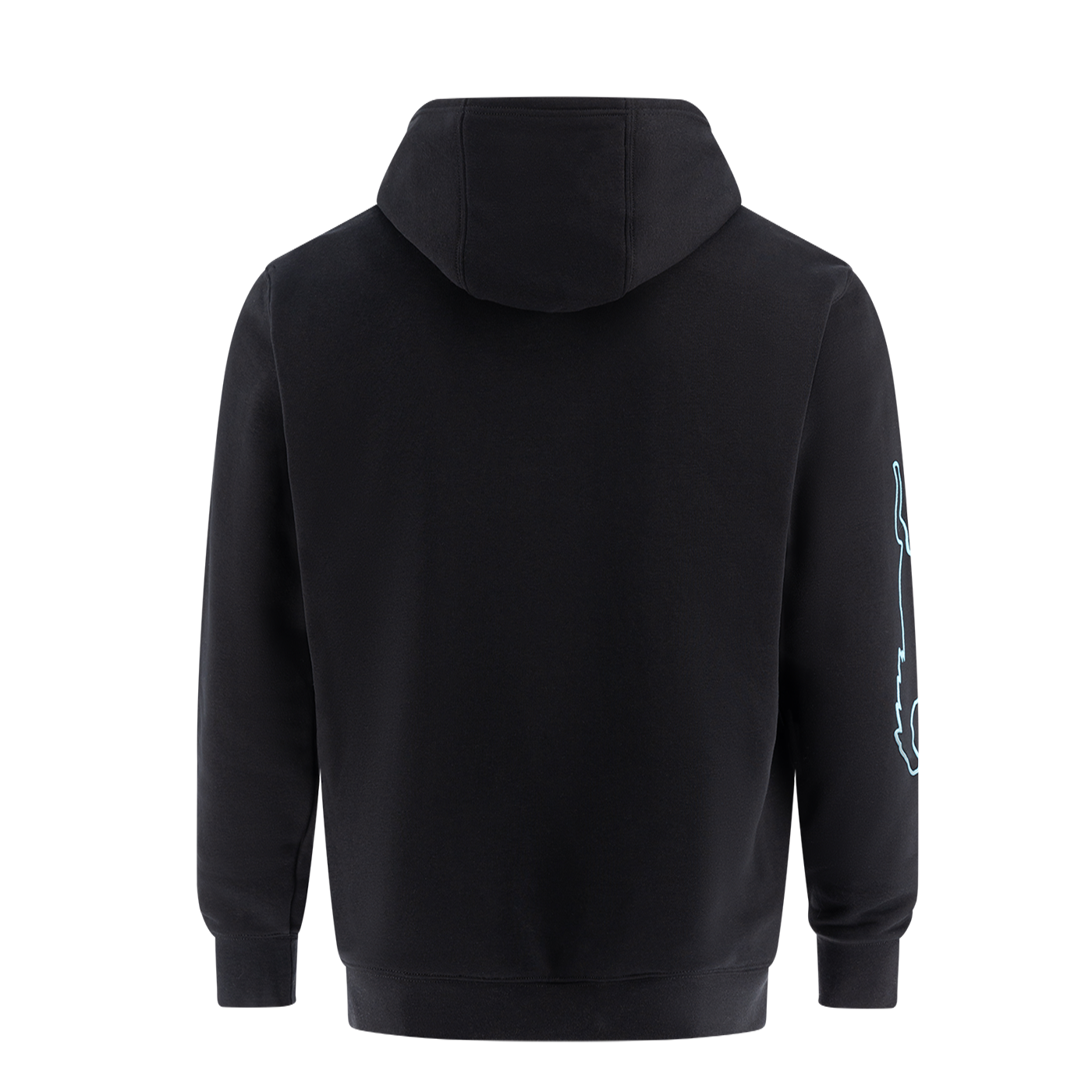 Mustang Mach-E Logo Men's Hooded Pullover Sweatshirt