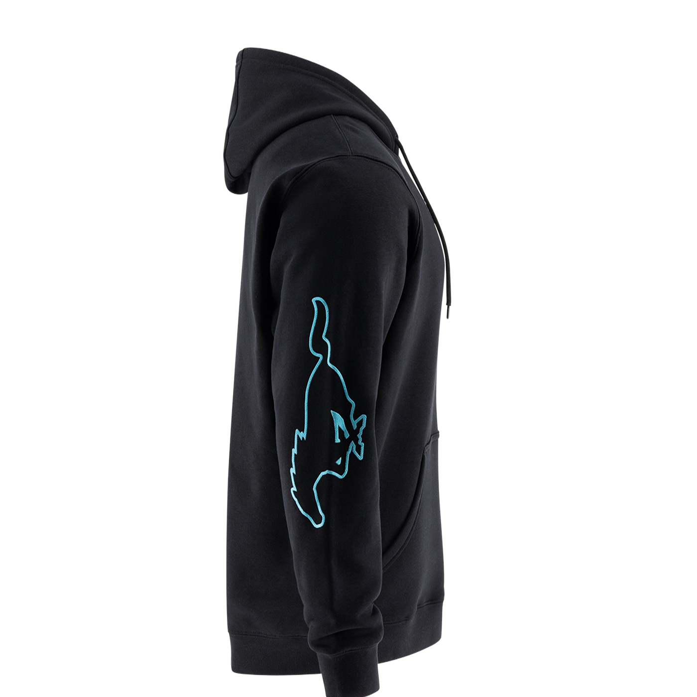 Mustang Mach-E Logo Men's Hooded Pullover Sweatshirt