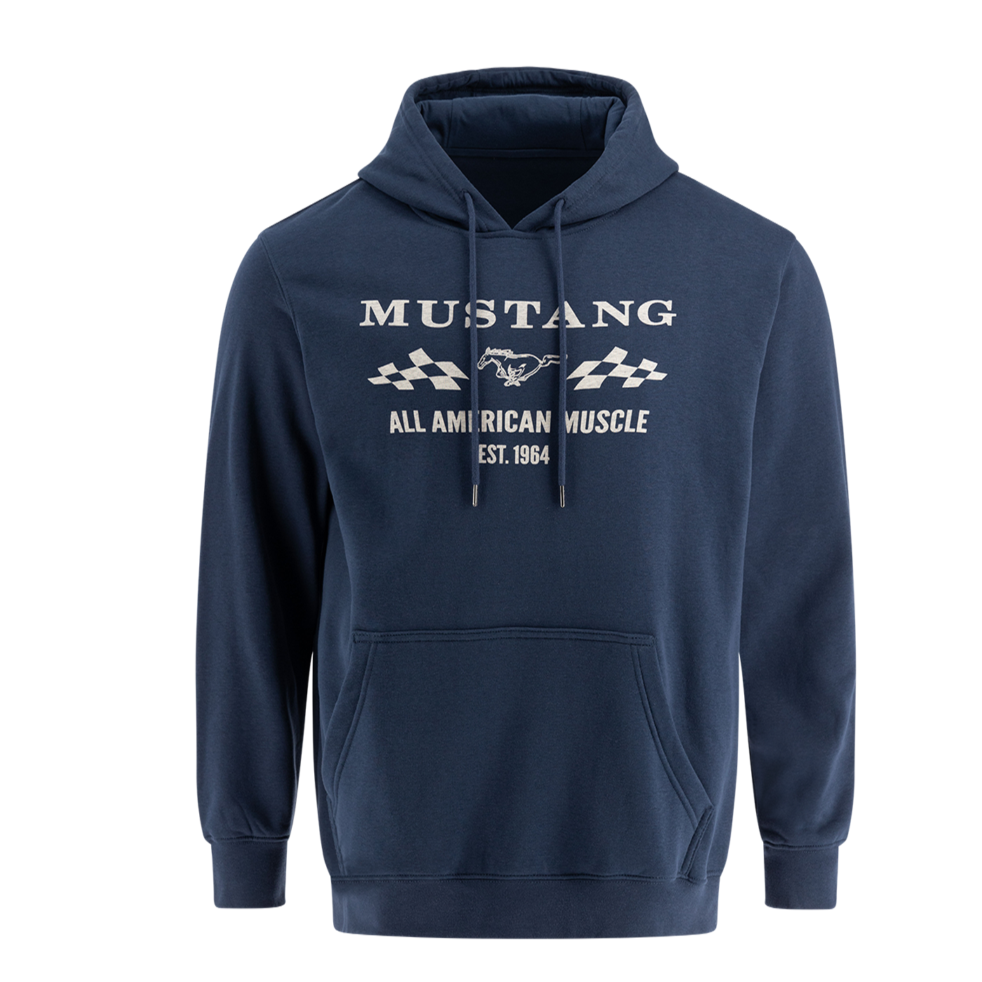 Mustang American Muscle Men's Hooded Pullover Sweatshirt