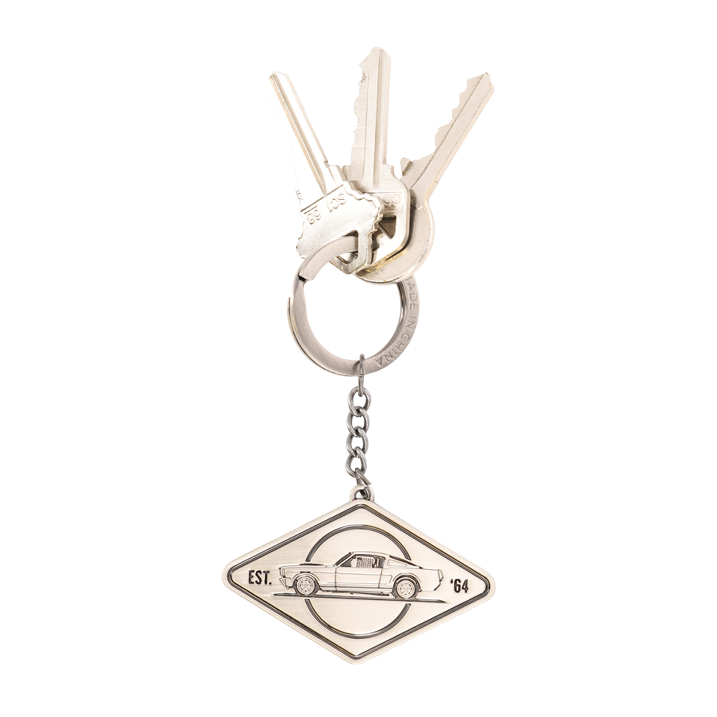 Mustang Diamond Keychain