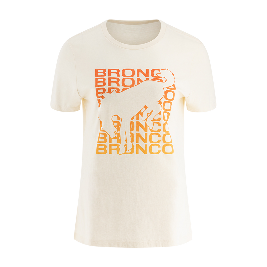 Bronco Retro Repeat Women's T-Shirt