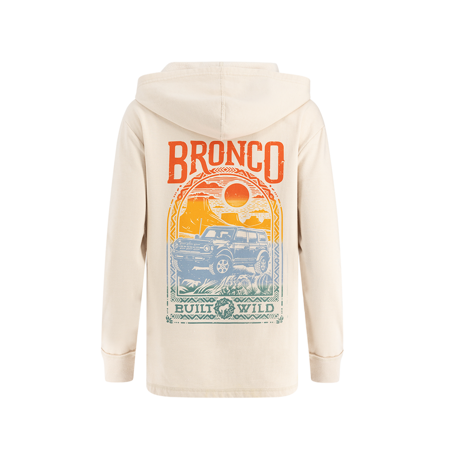 Bronco Built Wild Women's Hooded Pullover Sweatshirt