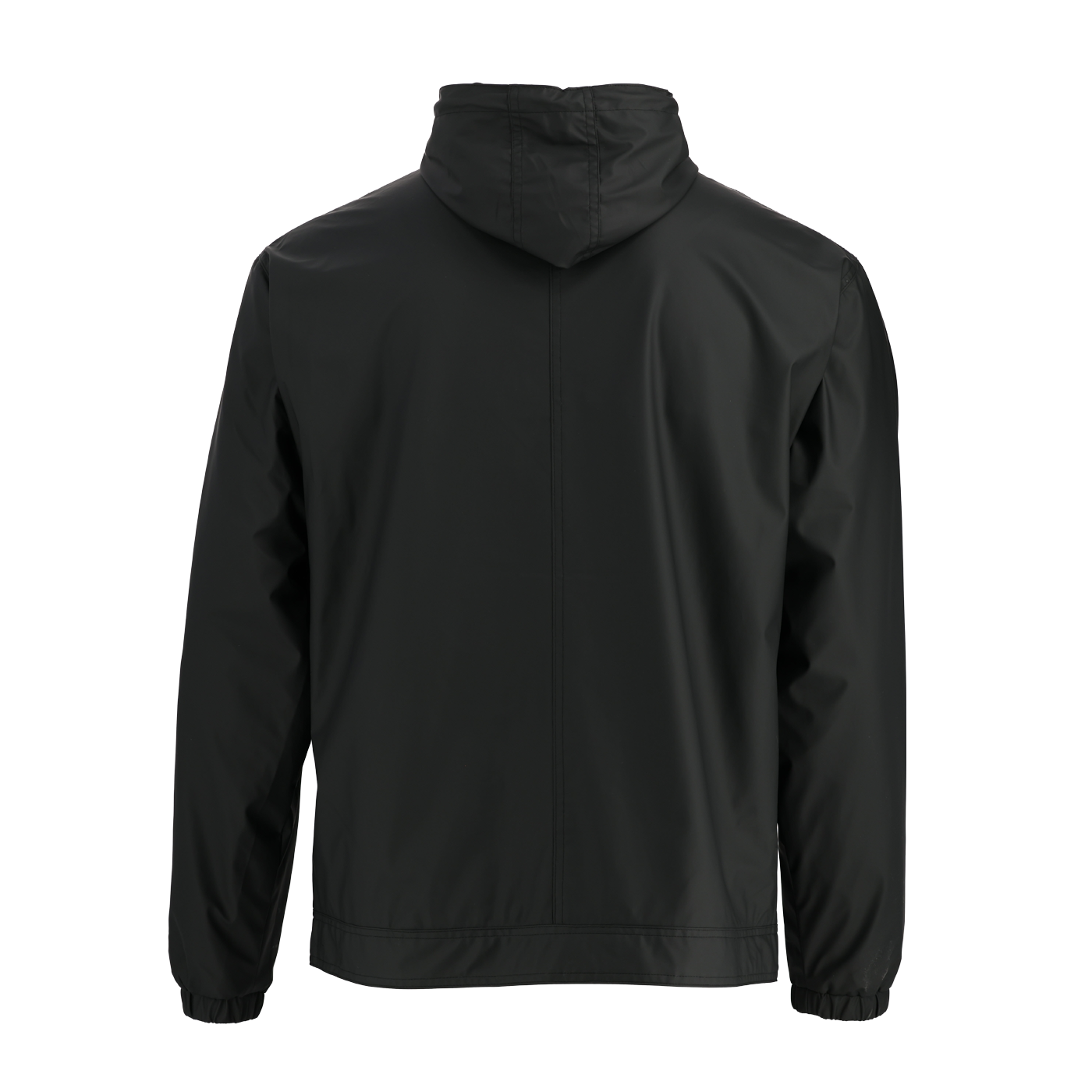 Bronco Stacked Logo Vintage Hooded Rain Jacket