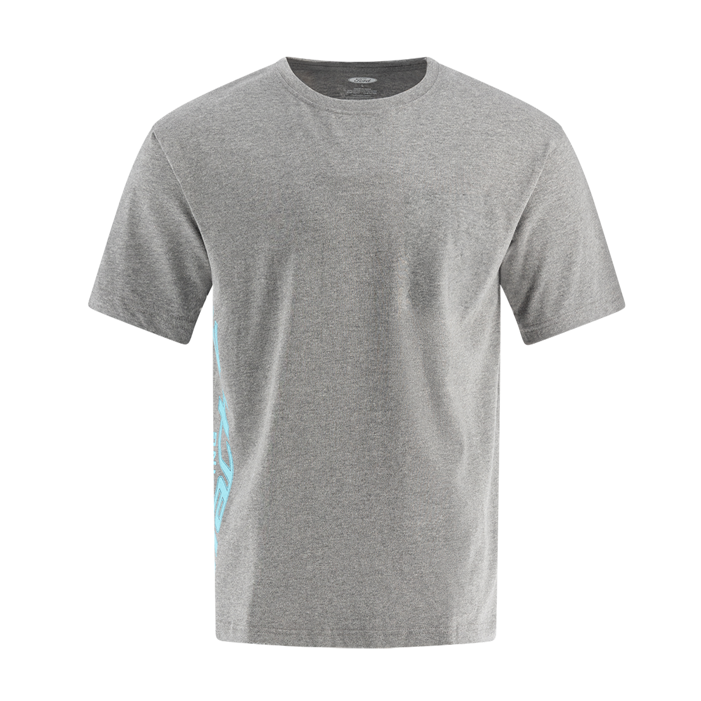 Mustang Mach-E Teal Logo Men's T-Shirt