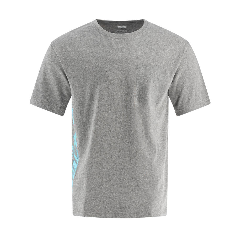 Mustang Mach-E Teal Logo Men's T-Shirt