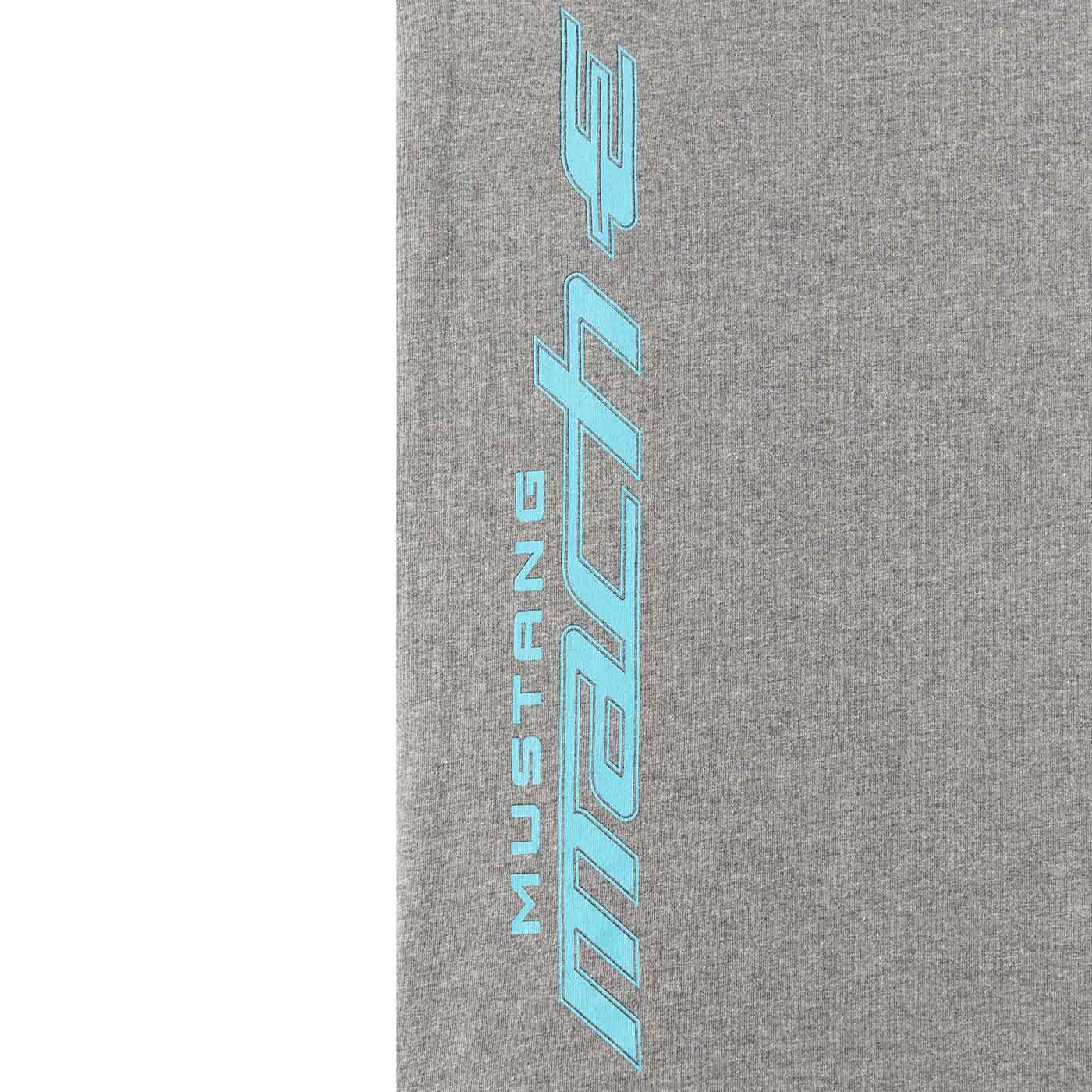 Mustang Mach-E Teal Logo Men's T-Shirt