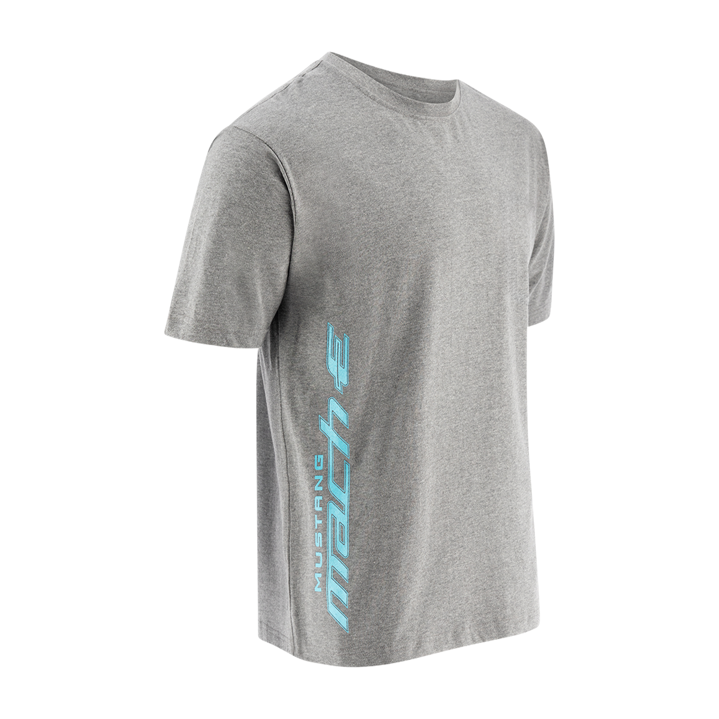 Mustang Mach-E Teal Logo Men's T-Shirt