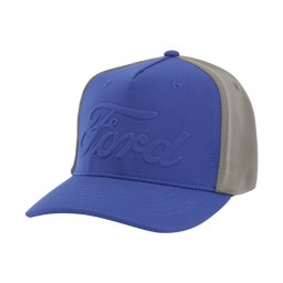 Ford Logo Embossed Script Snapback Hat