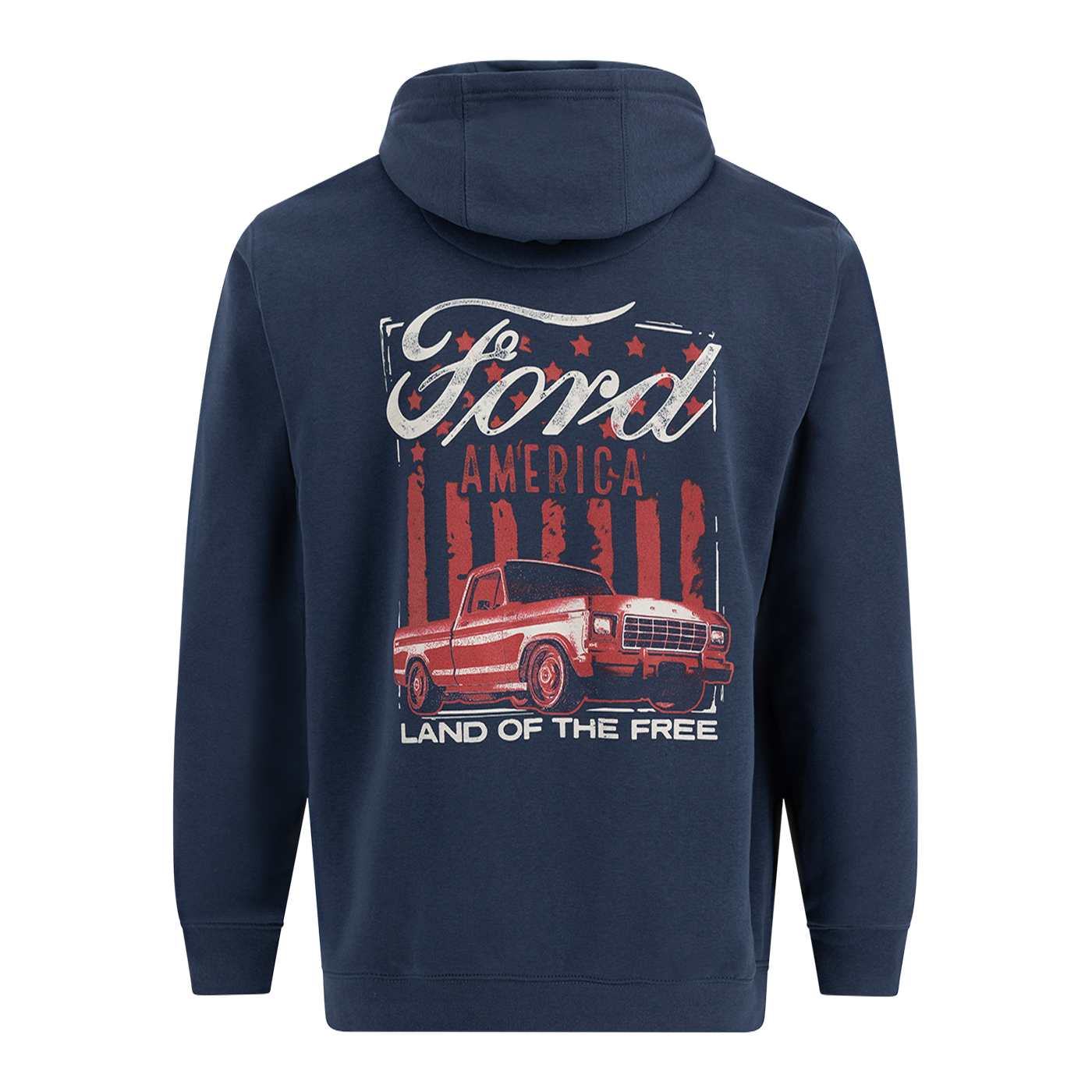 Trucks Land Of The Free Hooded Pullover Sweatshirt