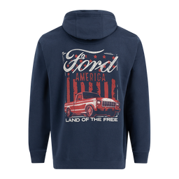 Trucks Land Of The Free Hooded Pullover Sweatshirt