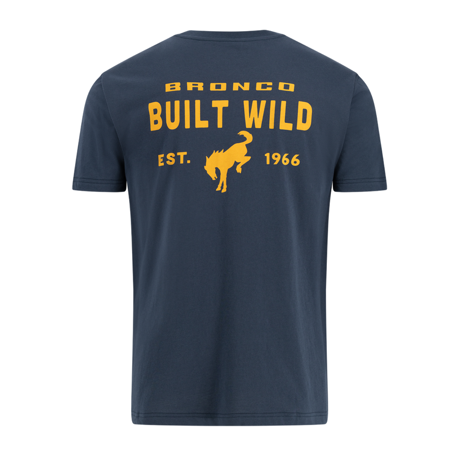 Bronco Built Wild Est. 1966 T-Shirt