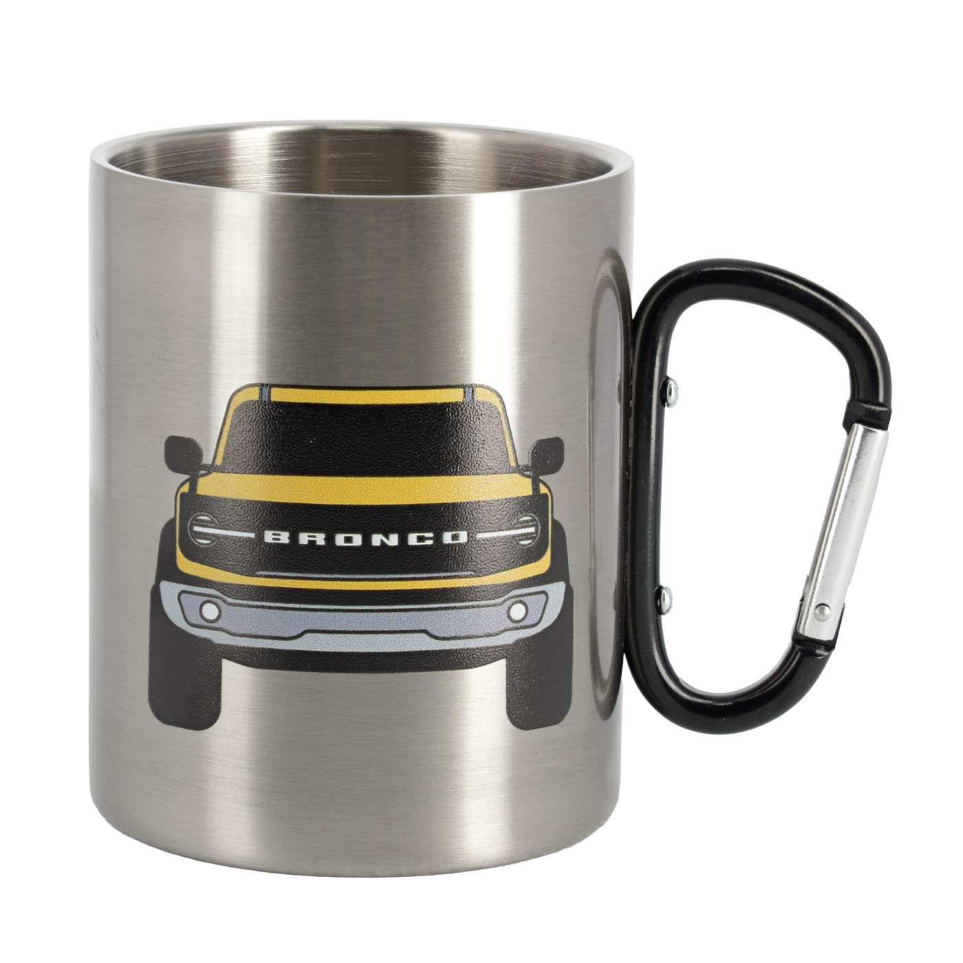 Bronco Stainless Carabiner Mug