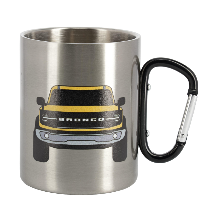 Bronco Stainless Carabiner Mug