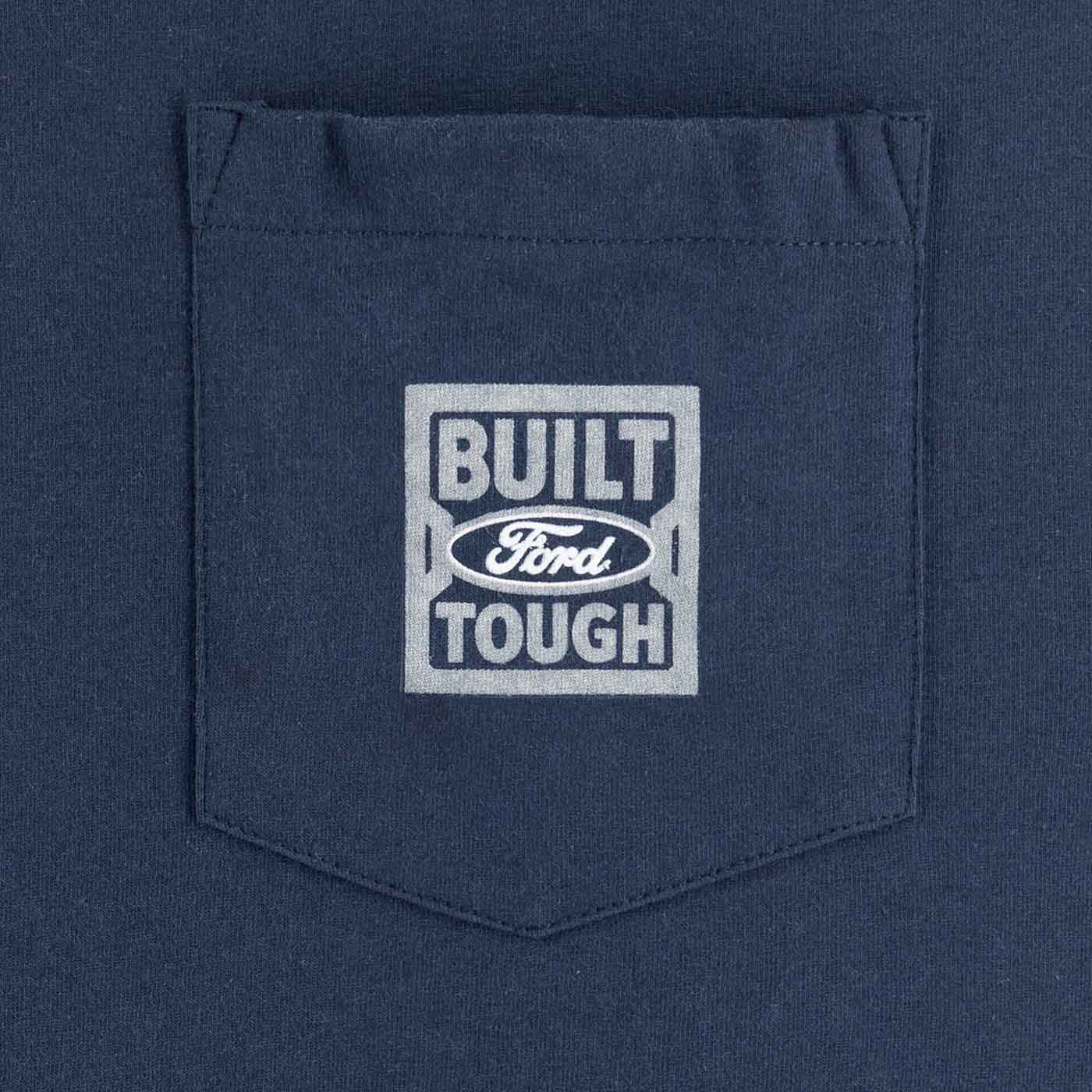 Built Ford Tough Men's Pocket Tee