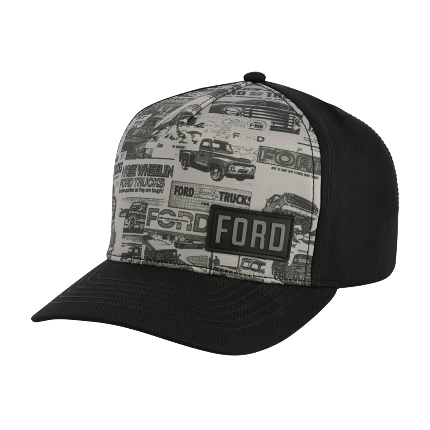 Trucks Vintage Ad Printed Hat