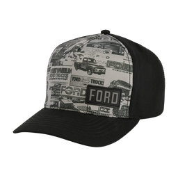 Trucks Vintage Ad Printed Hat