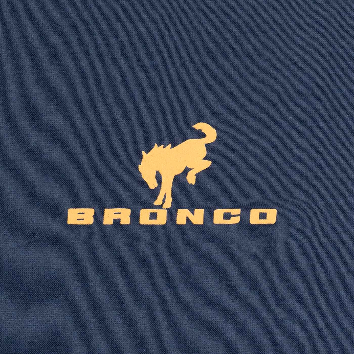 Bronco Desert Sunset Hooded Pullover Sweatshirt