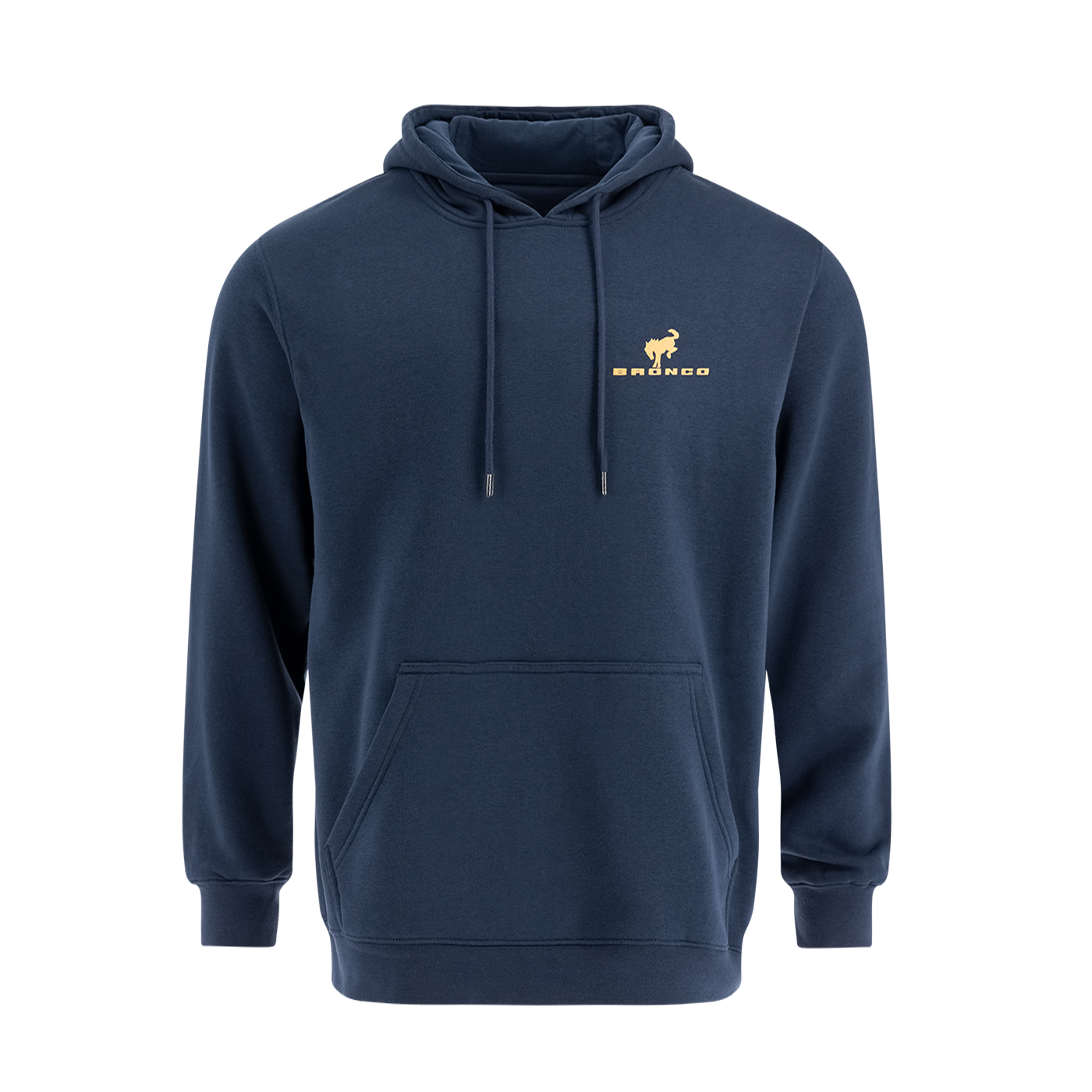 Bronco Desert Sunset Hooded Pullover Sweatshirt