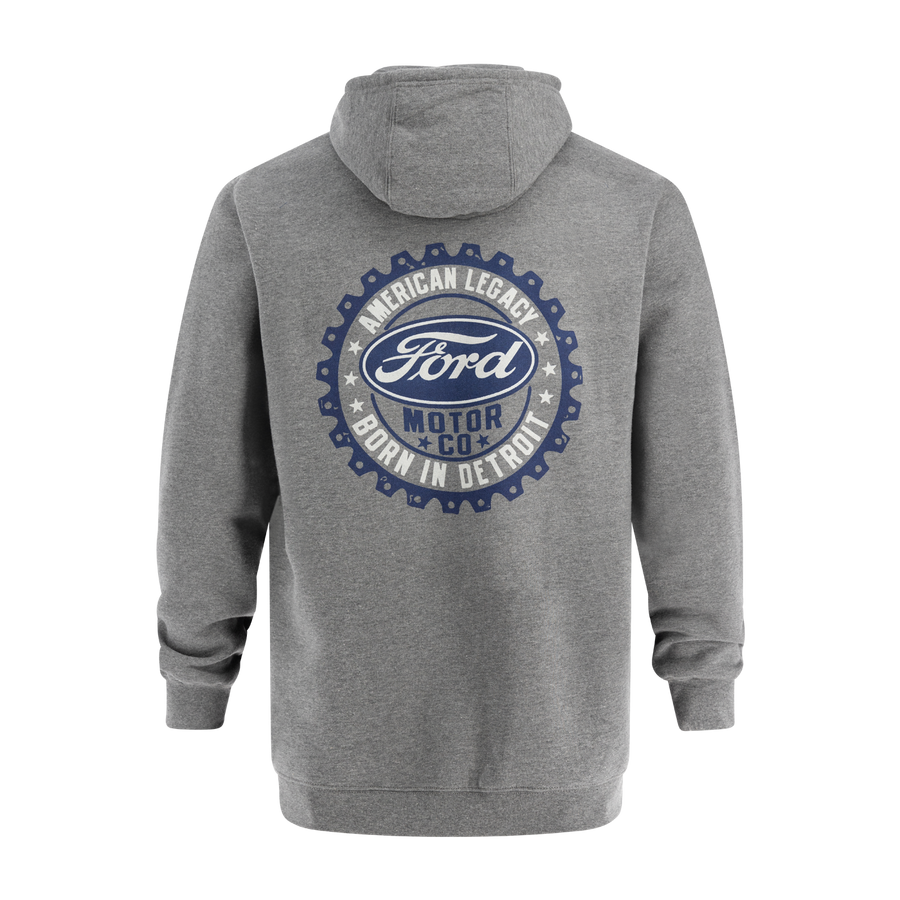 Ford Logo American Legacy Hooded Pullover Sweatshirt