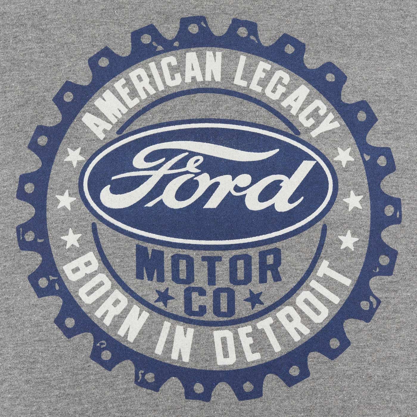 Ford Logo American Legacy Hooded Pullover Sweatshirt