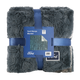 Ford Script Sherpa Blanket Grey Blanket