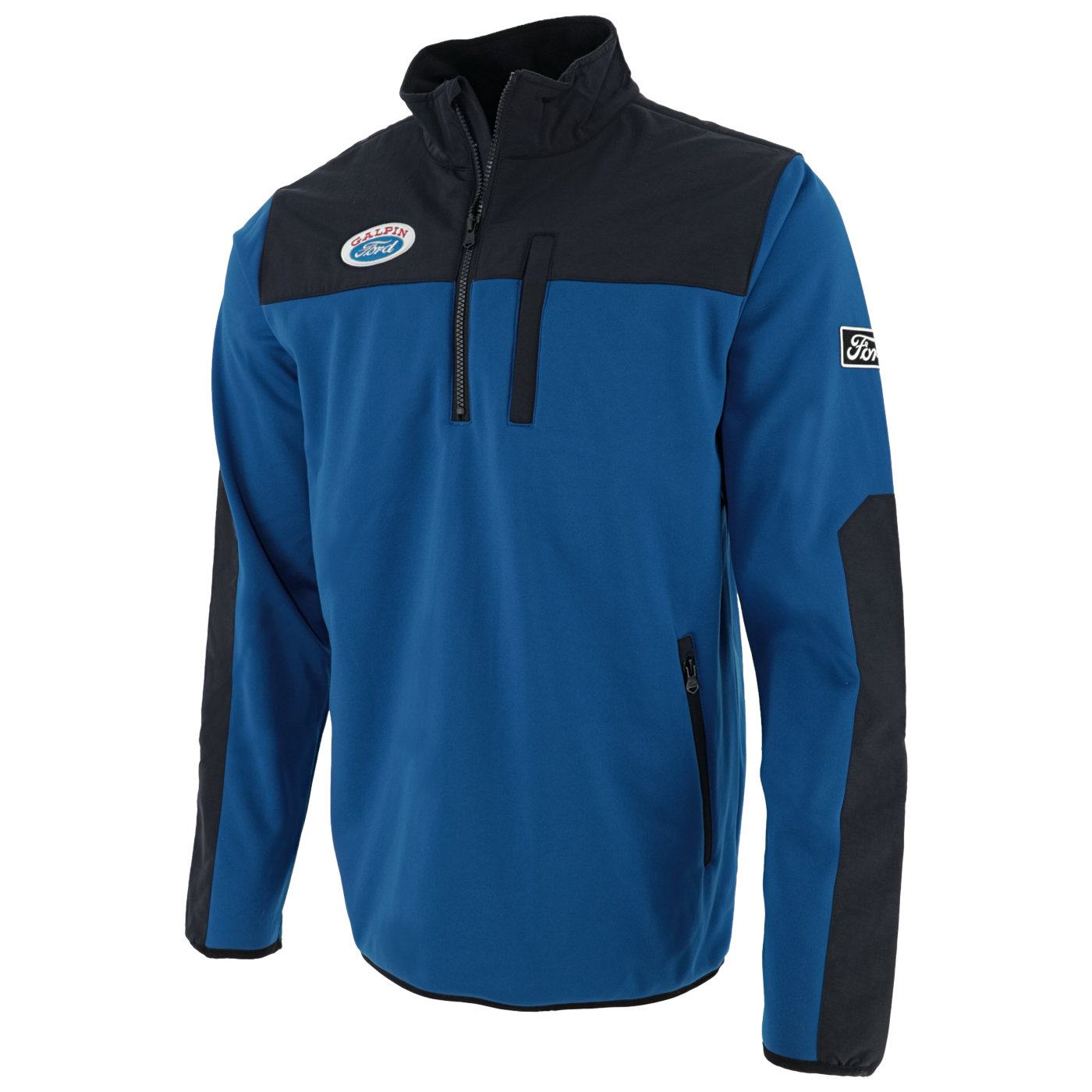 Ford Dealer Men's 1/4 Zip Performance Jacket