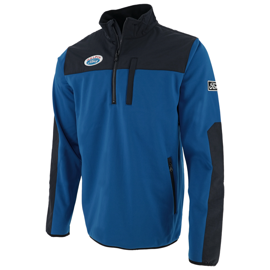 Ford Dealer Men's 1/4 Zip Performance Jacket