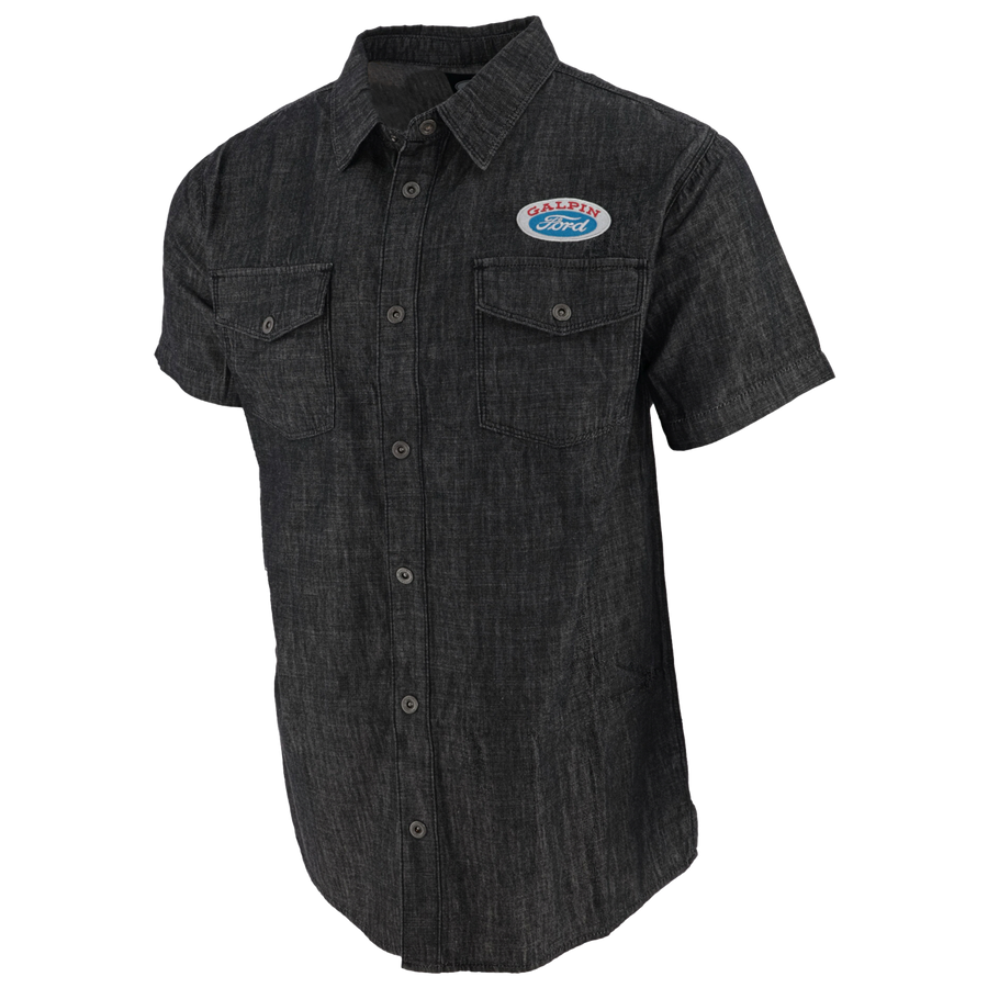 Ford Dealer Men's Short Sleeve Mechanic Shirt