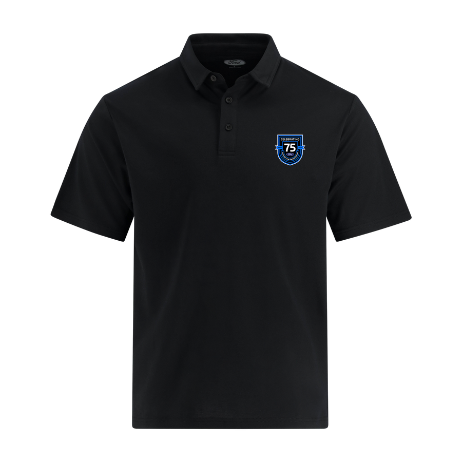Ford Police 75th Anniversary Men's Performance Polo
