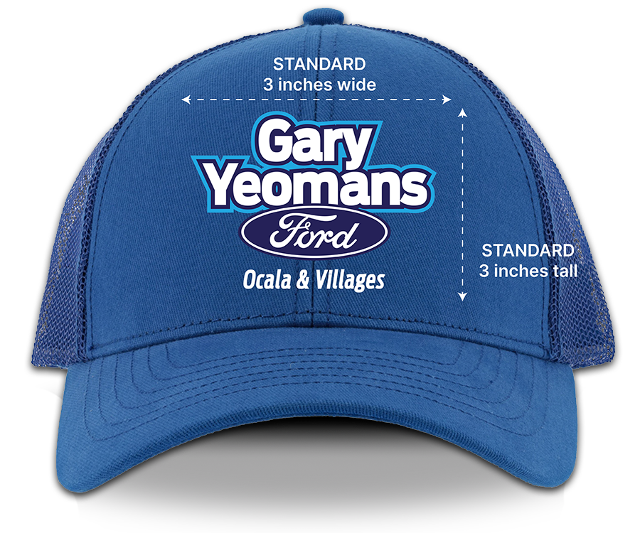 Ford Dealer Logo Embroidered Snapback Hat